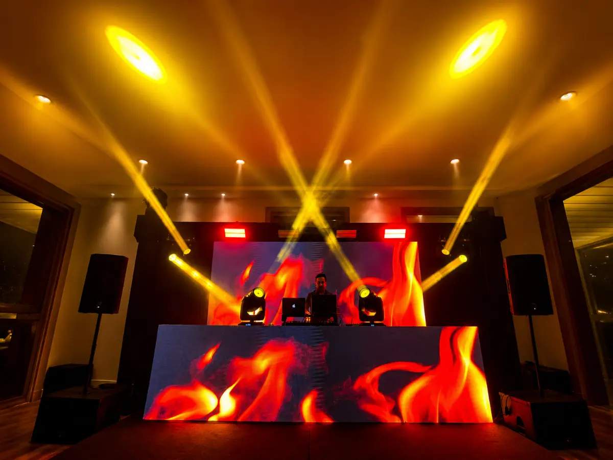 Iluminação cênica para eventos